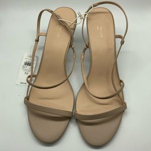 Ann Taylor (10) beige heel NWT